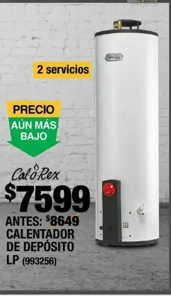 Samsung Calentador de depósito calorex oferta
