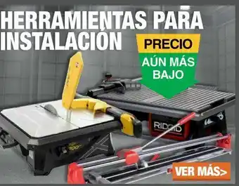 The Home Depot Herramientas para instalacion oferta