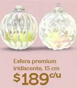 Soriana Híper Esfera premium iridiscente oferta