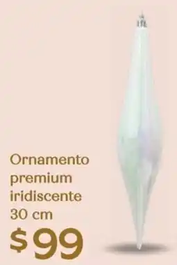 Soriana Híper Ornamento premium iridiscente oferta