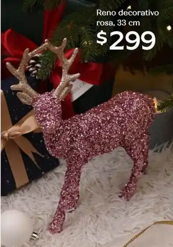 Soriana Híper Reno decorativo rosa oferta