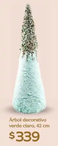 Soriana Híper Árbol decorativo verde claro oferta