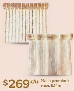 Soriana Híper Malla premium rosa oferta