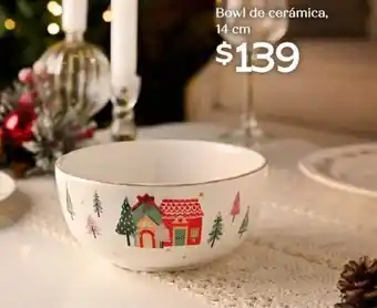 Soriana Híper Bowl de cerámica oferta