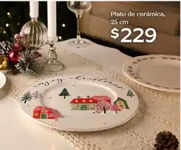 Soriana Híper Plato de cerámica oferta