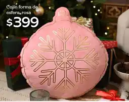 Soriana Híper Cojín forma de esfera, rosa oferta