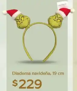 Soriana Híper Diadema navideña oferta