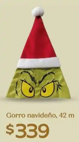 Soriana Híper Gorro navideño oferta