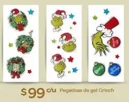 Soriana Híper Pegatinas de gel grinch oferta
