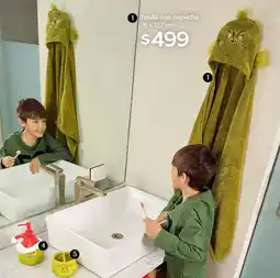 Soriana Híper toalla con capucha oferta