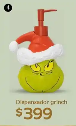 Soriana Híper Dispensador grinch oferta