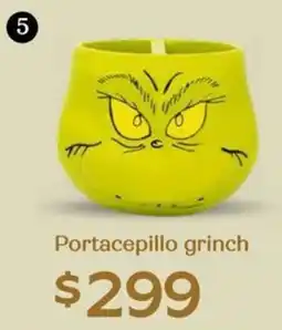 Soriana Híper Portacepillo grinch oferta