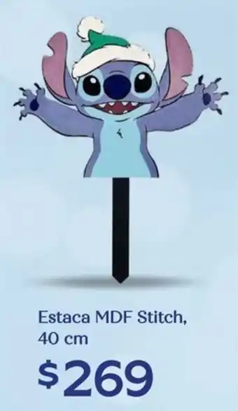 Soriana Híper Estaca MDF stitch oferta