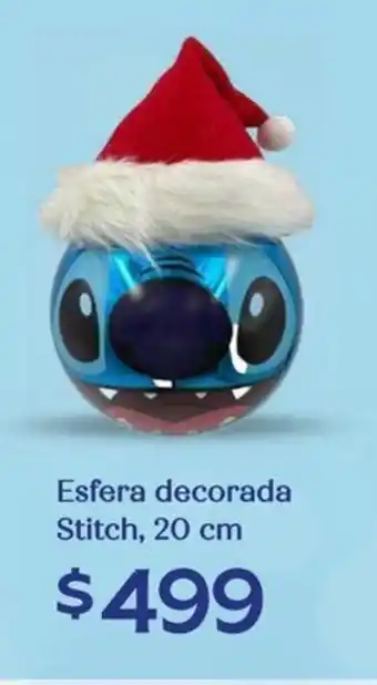 Soriana Híper Stitch esfera decorada oferta