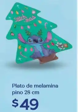 Soriana Híper Plato de melamina pino oferta