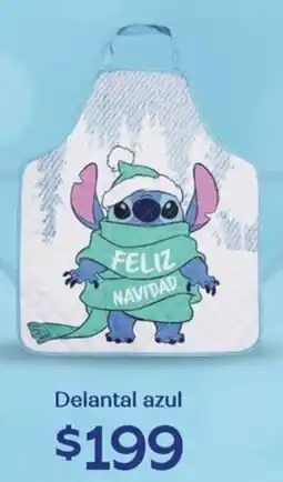 Soriana Híper Delantal azul oferta