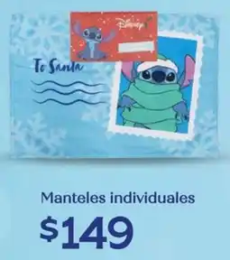 Soriana Híper Manteles individuales oferta