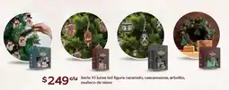 Soriana Híper Serie 10 luces led figura caramelo, cascanueces, arbolito, muñeco de nieve oferta