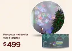 Soriana Híper Proyector multicolor con 4 tarjetas oferta