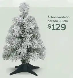 Soriana Híper Árbol navideño nevado oferta