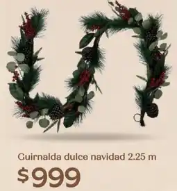 Soriana Híper Guirnalda dulce navidad oferta
