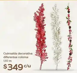 Soriana Híper Guirnalda decorativa diferentes colores oferta