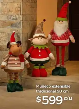 Soriana Híper Muñeco extensible tradicional oferta