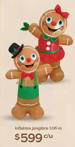 Soriana Híper Inflables jengibre oferta