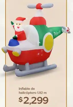 Soriana Híper Inflable de helicóptero oferta