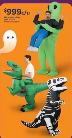 Walmart Difraces inflables para adulto varios modelos oferta