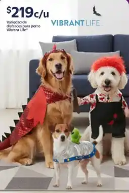 Walmart Variedad de disfraces para perro vibrant life oferta