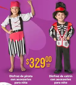 Soriana Mercado Disfraz de con accesorios para niña pirata oferta