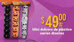Soriana Mercado Mini dulcero de plástico varios diseños oferta