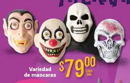 Soriana Mercado Variedad de mascaras oferta