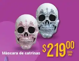Soriana Mercado Máscara de catrinas oferta