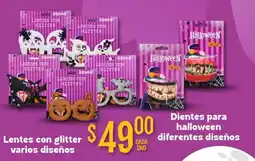 Soriana Mercado Lentes con glitter varios diseños oferta