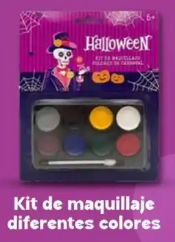 Soriana Mercado Kit de maquillaje diferentes colores oferta