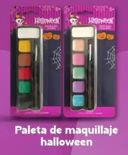 Soriana Mercado Paleta de maquillaje halloween oferta