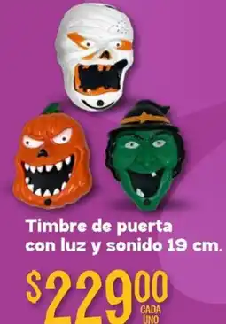 Soriana Mercado Timbre de puerta con luz y sonido oferta