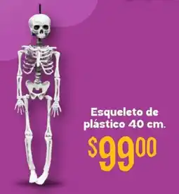 Soriana Mercado Esqueleto de plástico oferta