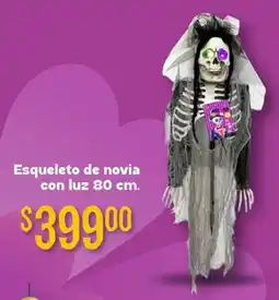 Soriana Mercado Esqueleto de novia con luz oferta