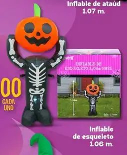 Soriana Mercado Inflable de esqueleto oferta