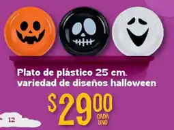 Soriana Mercado Plato de plástico oferta