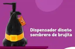 Soriana Mercado Dispensador diseño sombrero de brujita oferta