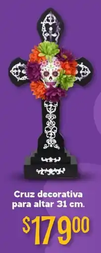 Soriana Mercado Cruz decorativa para altar oferta