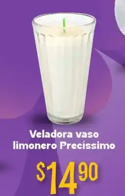 Soriana Mercado Precíssimo veladora vaso limonero oferta