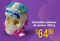 Soriana Mercado Destellos calavera de azúcar oferta