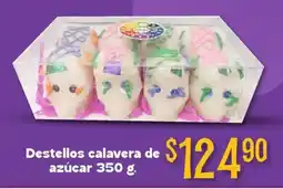 Soriana Mercado Destellos calavera de azúcar oferta