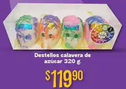 Soriana Mercado Destellos calavera de azúcar oferta