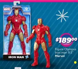 Soriana Mercado Marvel figura olympus iron man 9.5" oferta